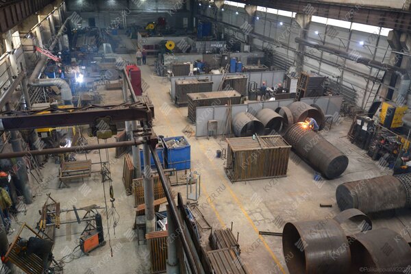 Парогенератор 1000 кг в час 130 С на газе производство