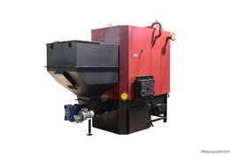 Твердотопливный котел 0.6 МВт на пеллетах