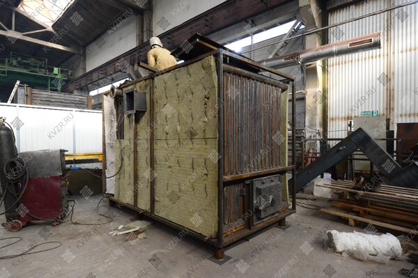 Изготовление твердотопливного промышленного котла 1860 кВт